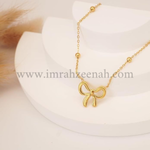 Bow Necklace