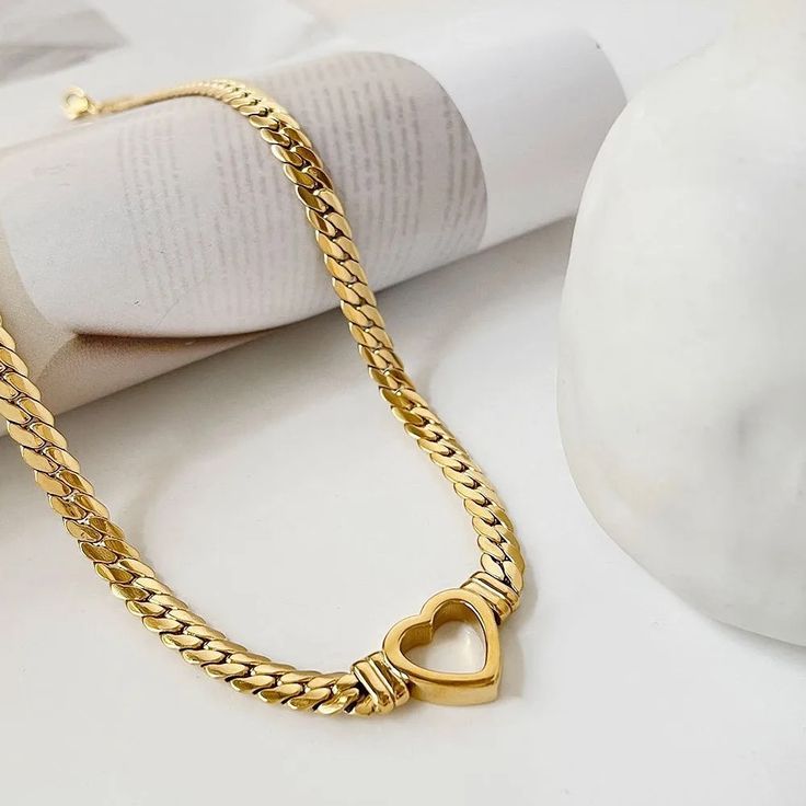 Classic Heart Charm Necklace