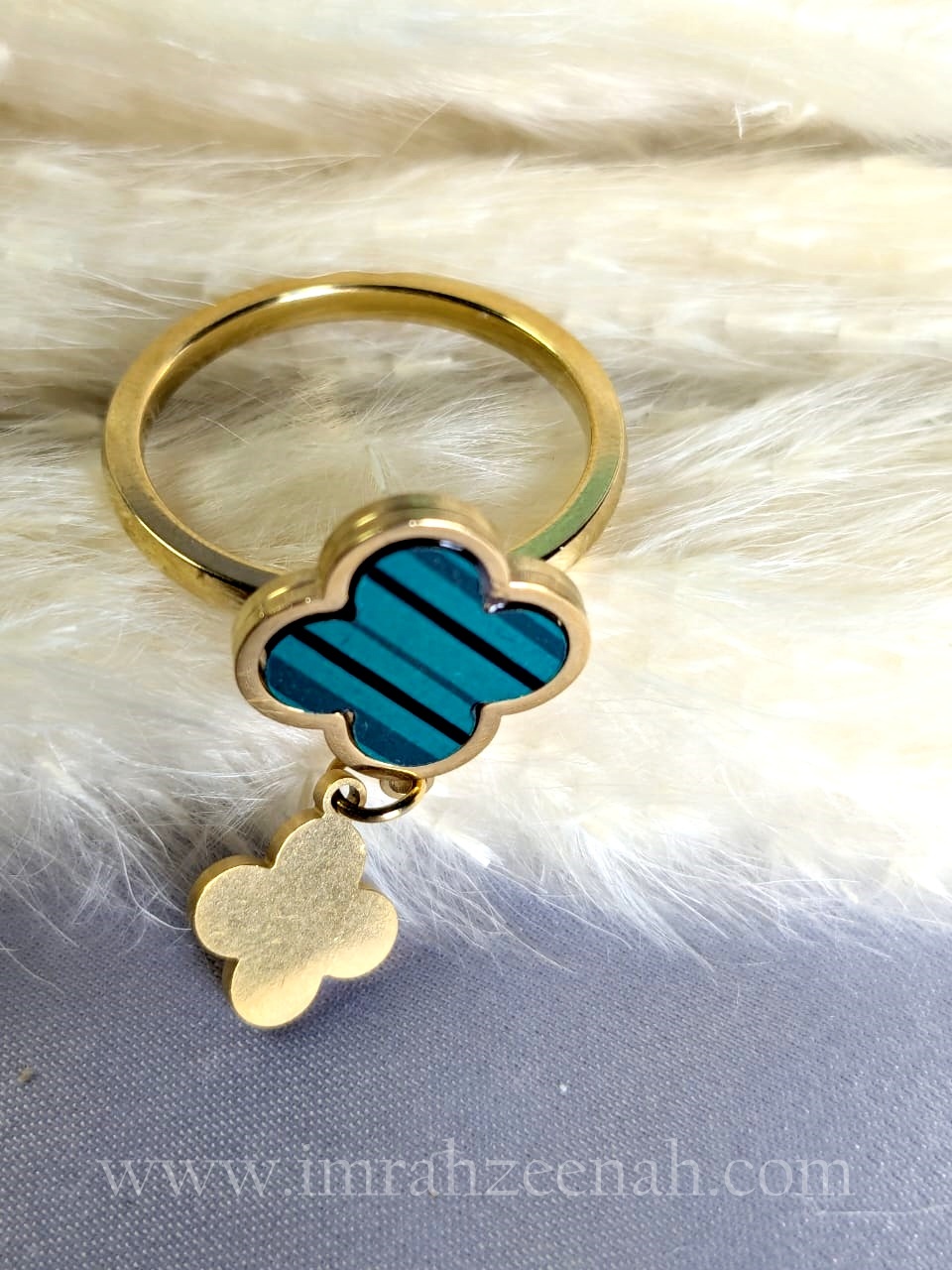 Eterna Duo Clover Ring