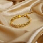 Gold Mesh Bracelet