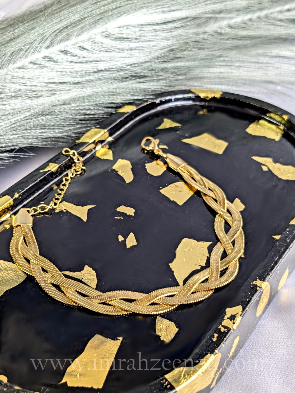 Serpentina – Triple Layer Snake Chain Bracelet