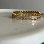 Aurora Crown Bangle - Stainless Steel