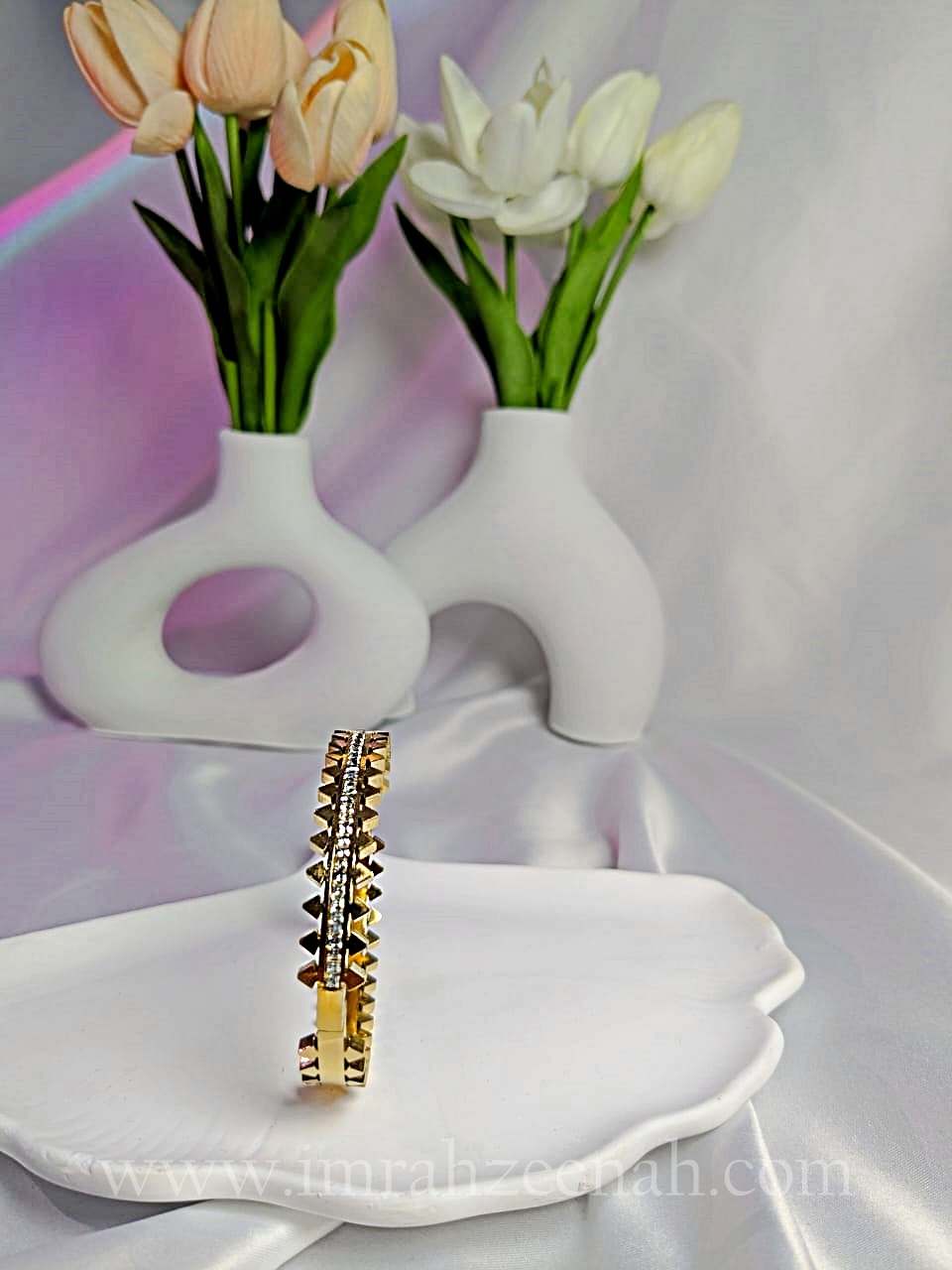 Aurora Crown Bangle - Image 2