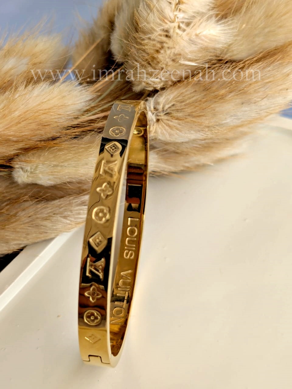 Luis Vuitton Inspired Bangle