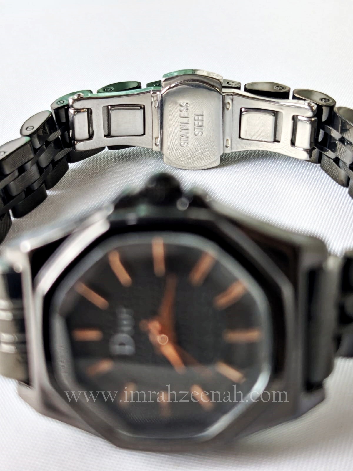 Dior Inspired Watch, Precision Quartz, all black