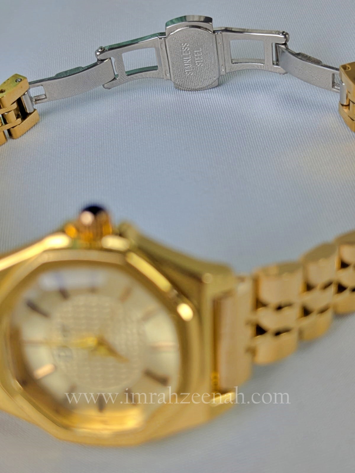 Dior Inspired Watch, Precision Quartz, all gold