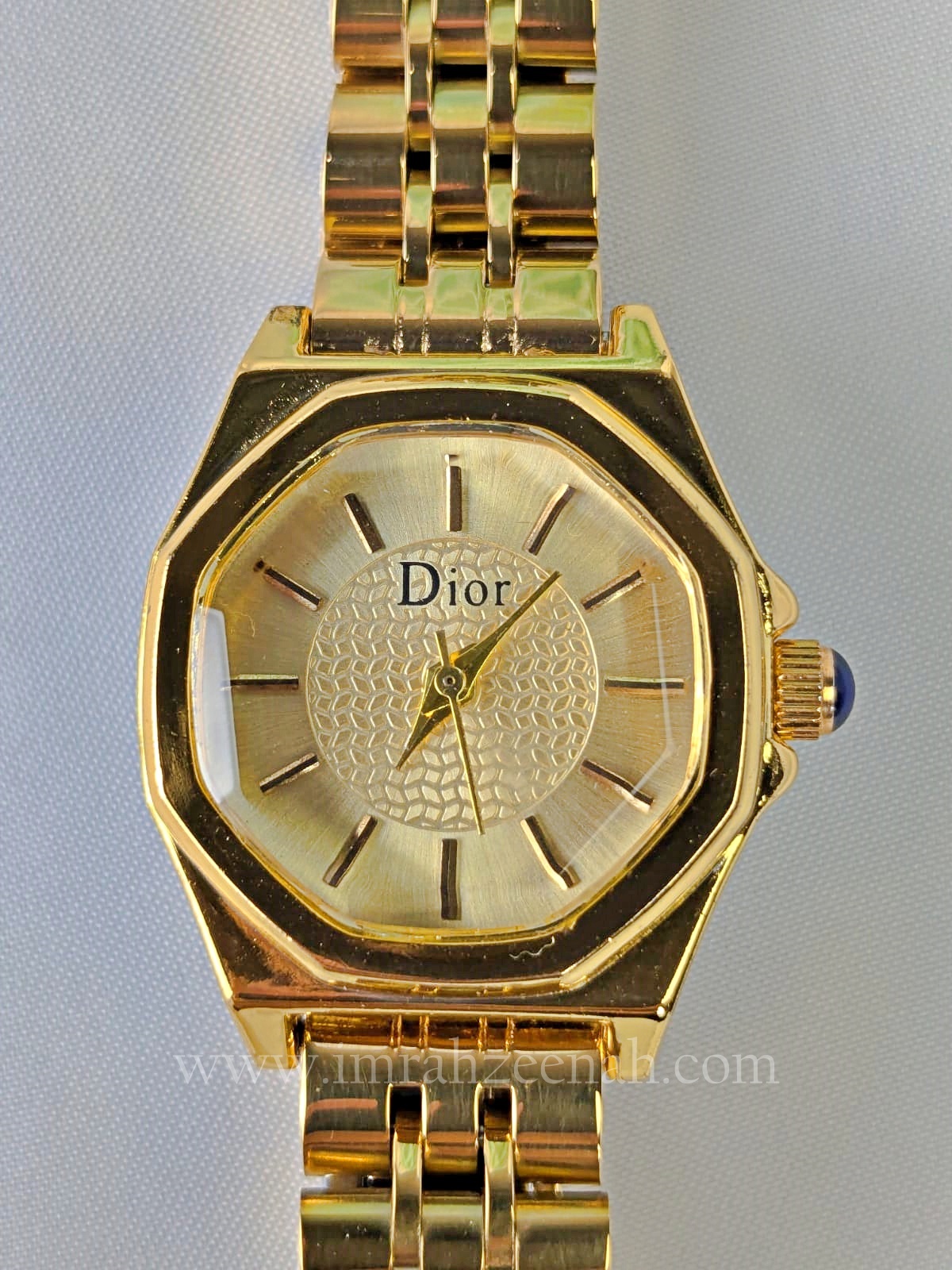 Dior Inspired Watch, Precision Quartz, all gold