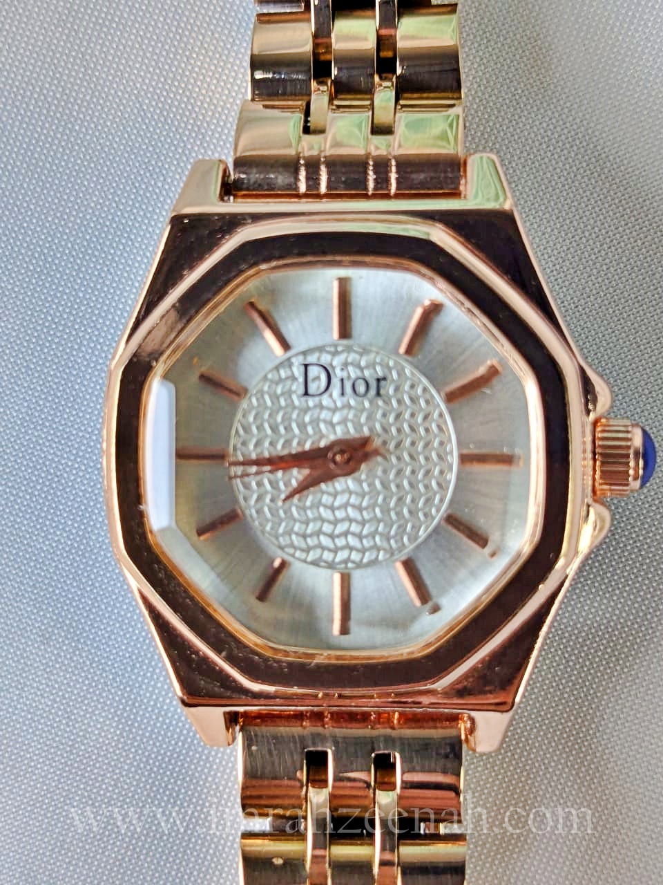 Dior Inspired Watch, Precision Quartz, rose gold stainless steel