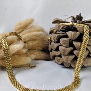 Gold Mesh Necklace – Stainless Steel Waterproof