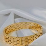 Gold Plated Wide Cuff - 020