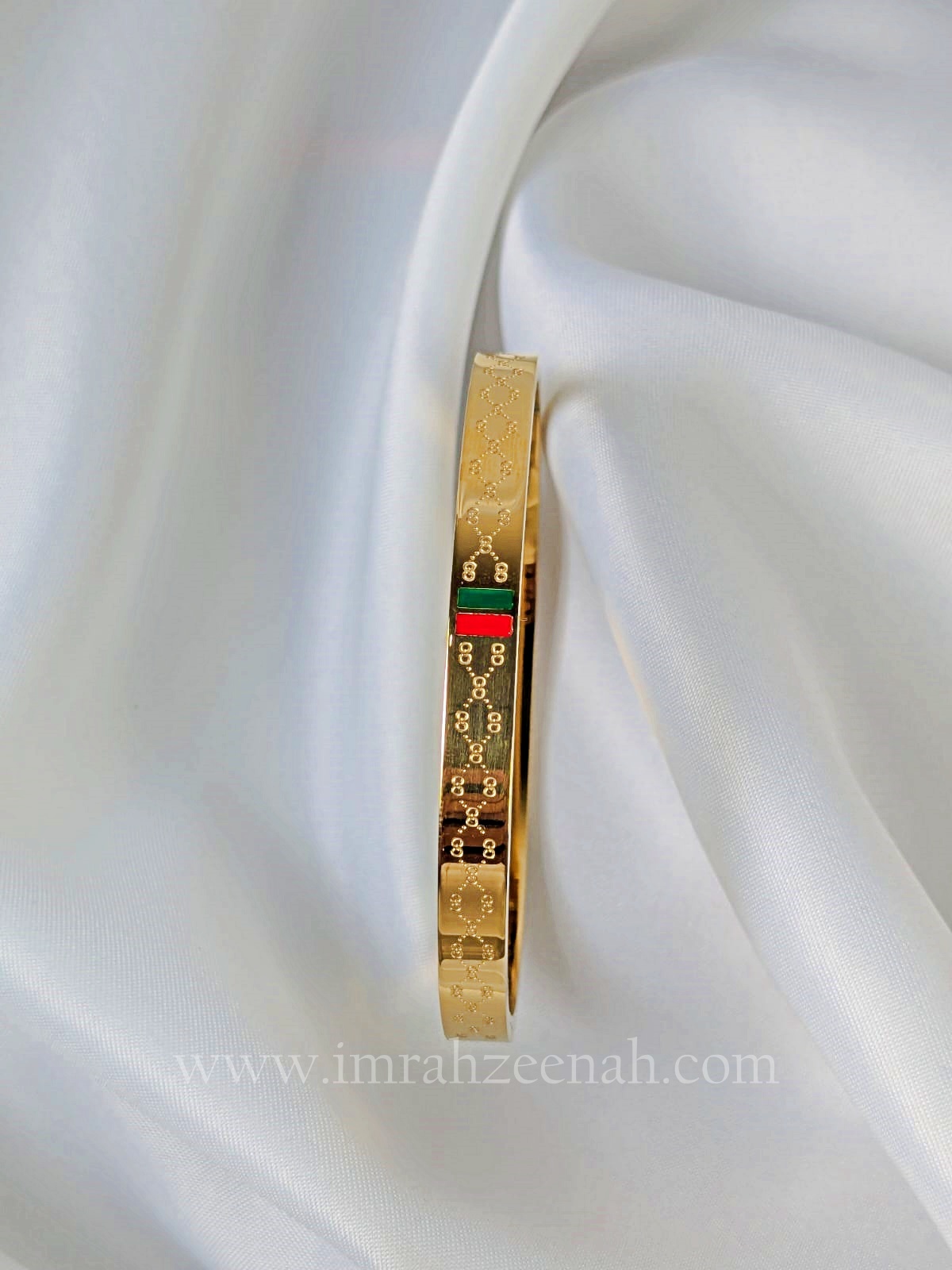 Gucci-Inspired Sleek Stainless Steel Bangle – Waterproof & Anti-Tarnish