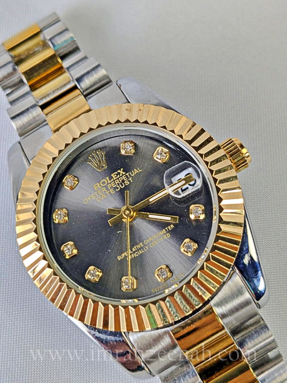 Rolex Datejust Inspired Watch - Precision Quartz stainless steel