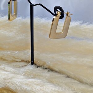 Square Hoop Earrings – Waterproof, Anti Tarnish, Stainless Steel, Hypoallergenic Jewelry for Women