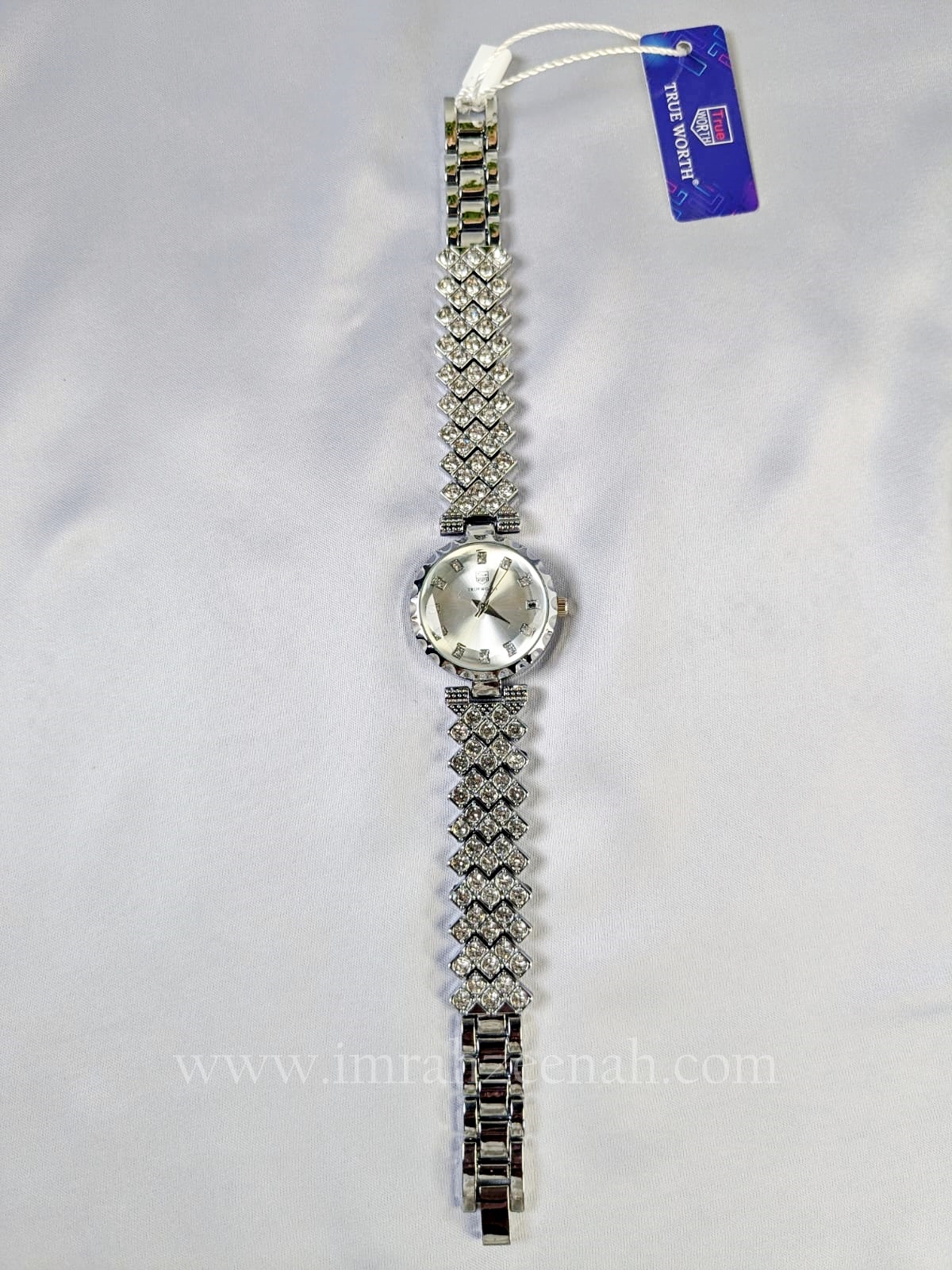 TW Crystal Luxe watch - Stainless Steel with diamontees all around it