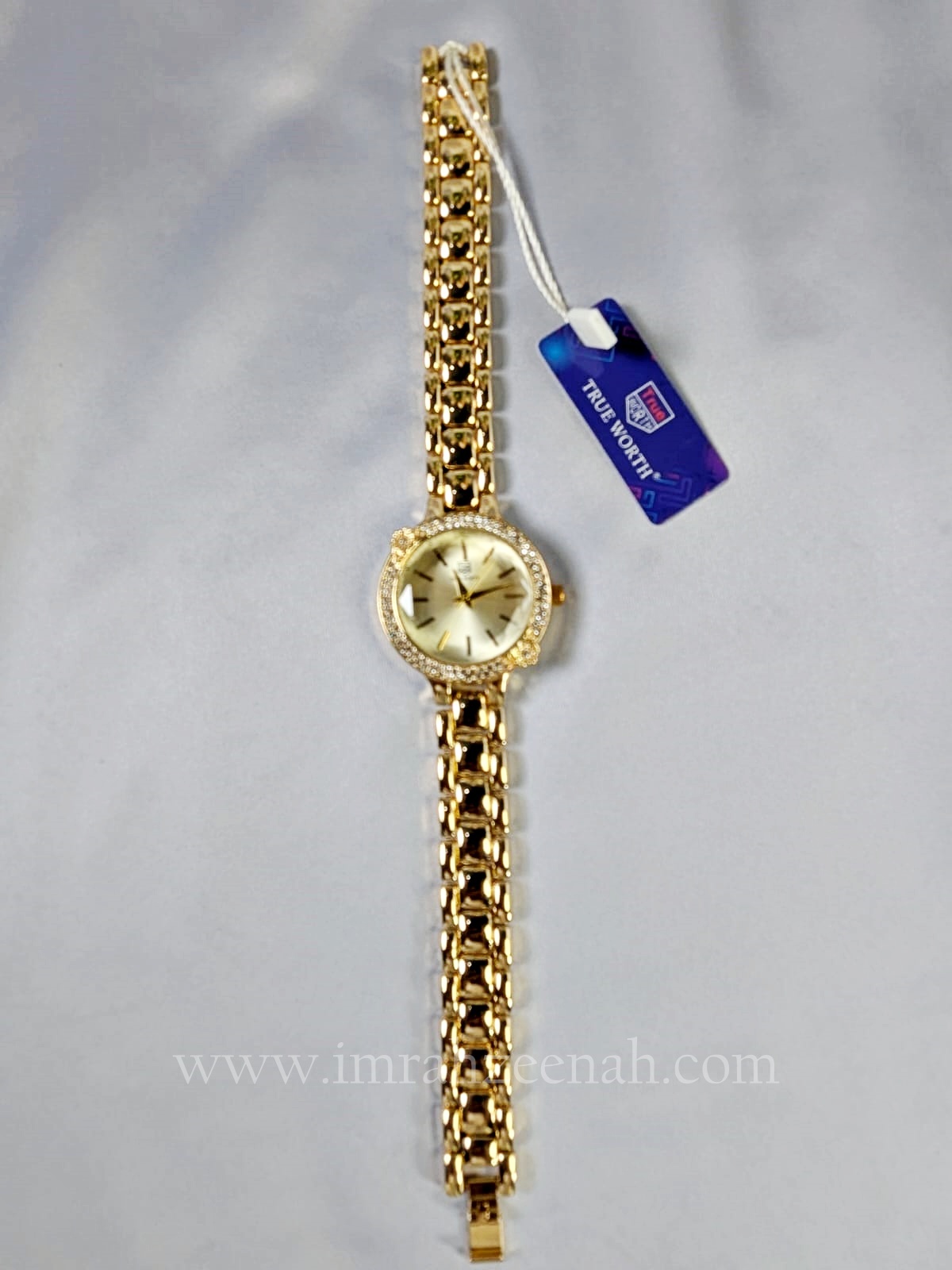 TW Petal Grace Watch ice all gold with jewelry bracelet