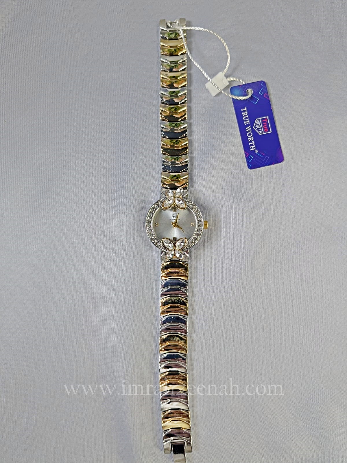 True woth aurora butterfly watch two tone & all golden