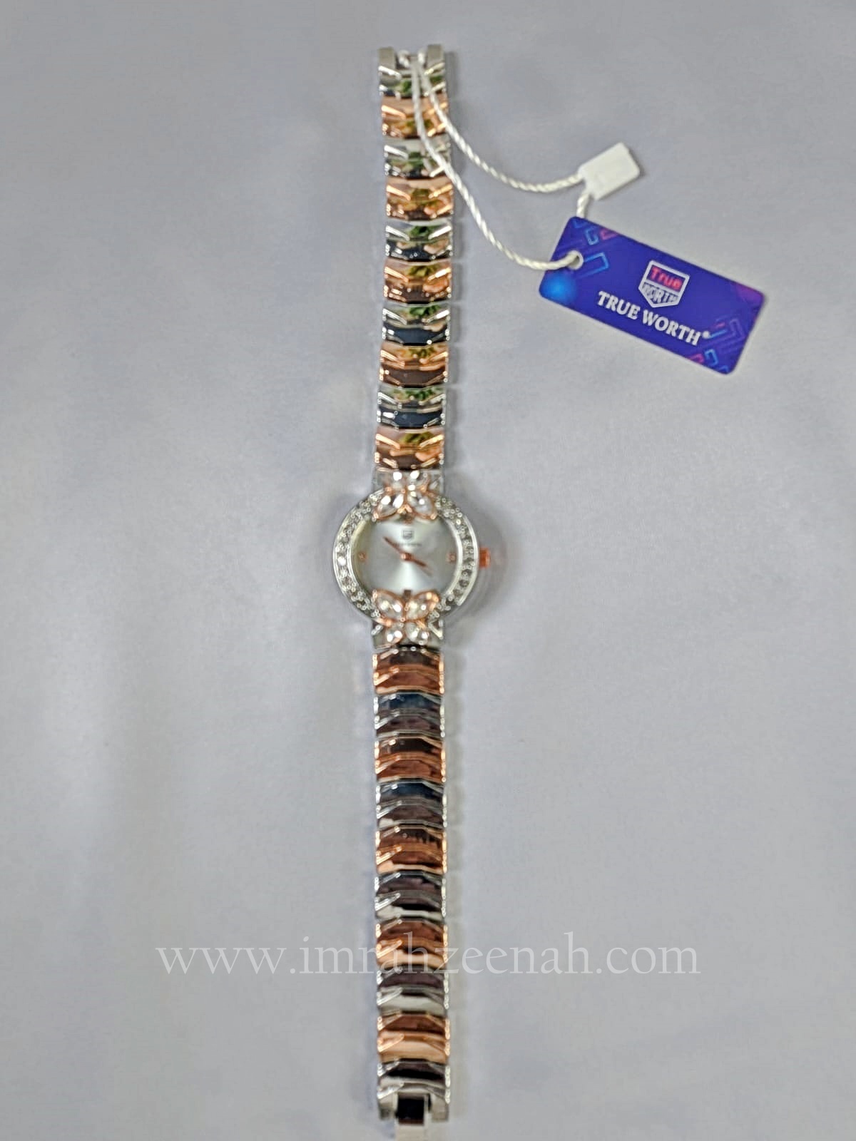 True woth aurora butterfly watch two tone & all golden