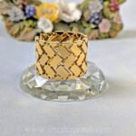 Gold Plated Wide Adjustable Ring - 010