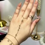 Crystal Anjha - Ring linked with Bracelet